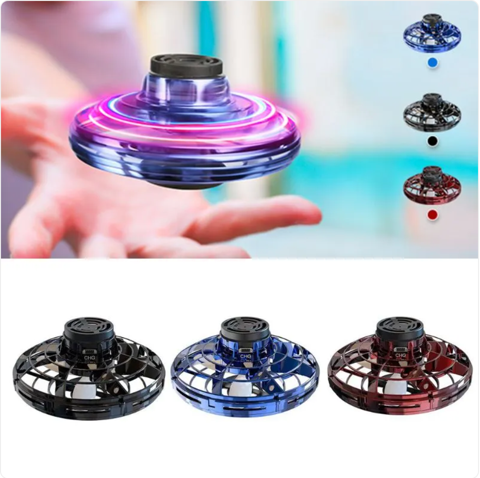 Mini AirSpin  - Juguete de descompresión de giro de dedo para niños