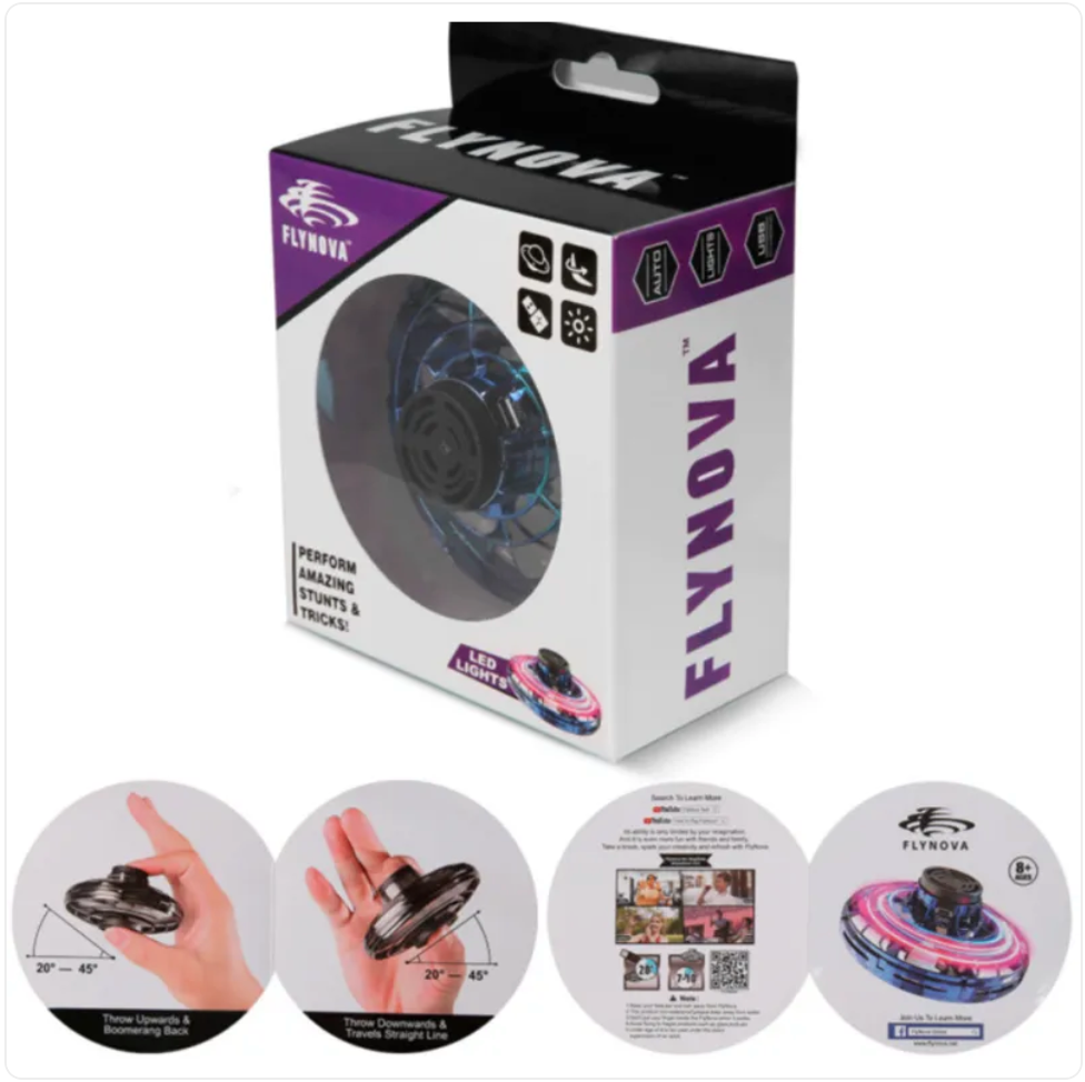Mini AirSpin  - Juguete de descompresión de giro de dedo para niños